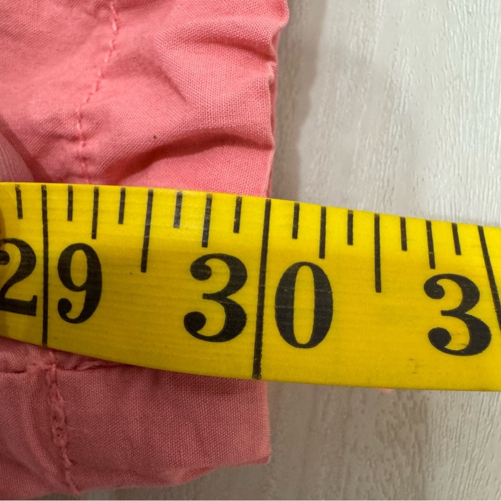 NWT Aerie High Waisted Go-For-It Baggy Cargo Pant Spicy Coral Pink Womens Small - Picture 14 of 14